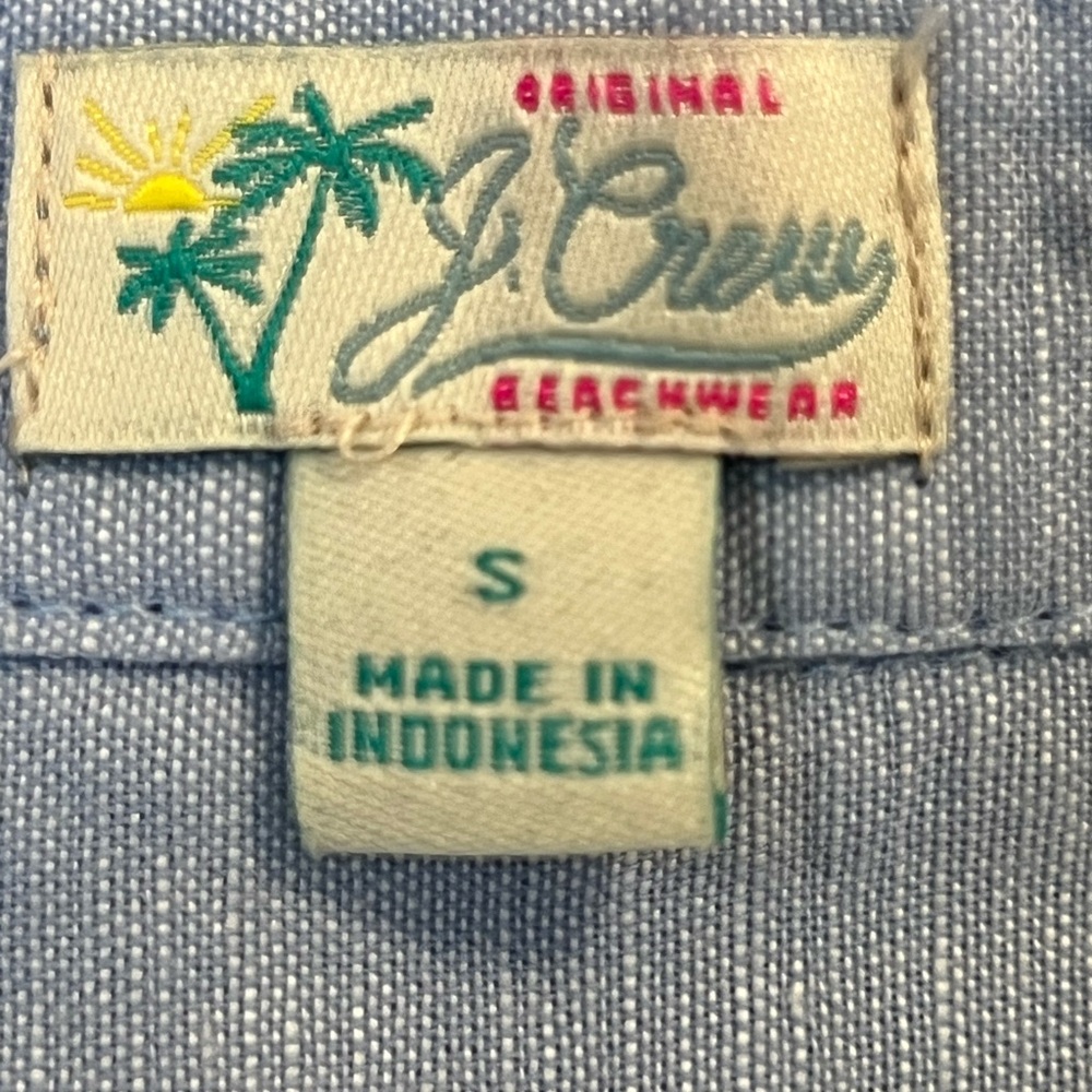 J. Crew Classic-fit Beach Shirt in Linen-cotton Blend - S - Picture 6 of 9